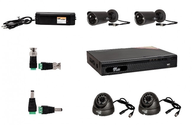 Комплект Full HD-видеонаблюдения для загородного дома-1