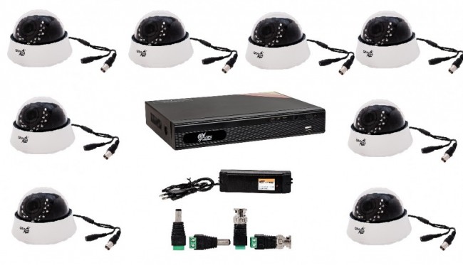 Комплект Full HD-видеонаблюдения для склада-2